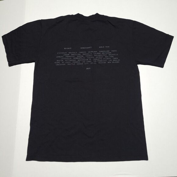 NWT Beyoncé Official Renaissance World Tour Merch UNISEX Cowgirl Hat T-Shirt L - Picture 2 of 4